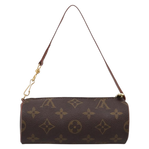LOUIS VUITTON Monogram Papillon Pouch LV Auth 199143