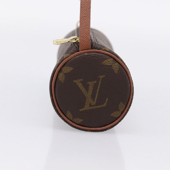 LOUIS VUITTON Monogram Papillon Pouch LV Auth 199143