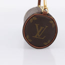 LOUIS VUITTON Monogram Papillon Pouch LV Auth 199143-4