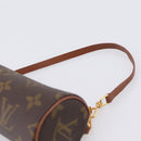 LOUIS VUITTON Monogram Papillon Pouch LV Auth 199143-8