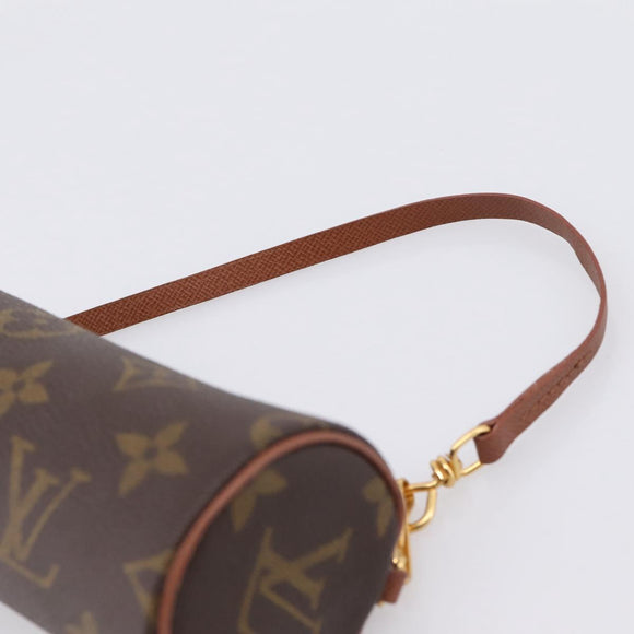 LOUIS VUITTON Monogram Papillon Pouch LV Auth 199143