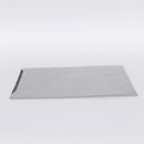 CELINE iPad Case Leather Silver Auth 199148-3