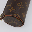 LOUIS VUITTON Monogram Papillon Pouch LV Auth 199149-15