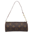 LOUIS VUITTON Monogram Papillon Pouch LV Auth 199149-13