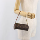 LOUIS VUITTON Monogram Papillon Pouch LV Auth 199149-20
