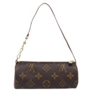 LOUIS VUITTON Monogram Papillon Pouch LV Auth 199149-2