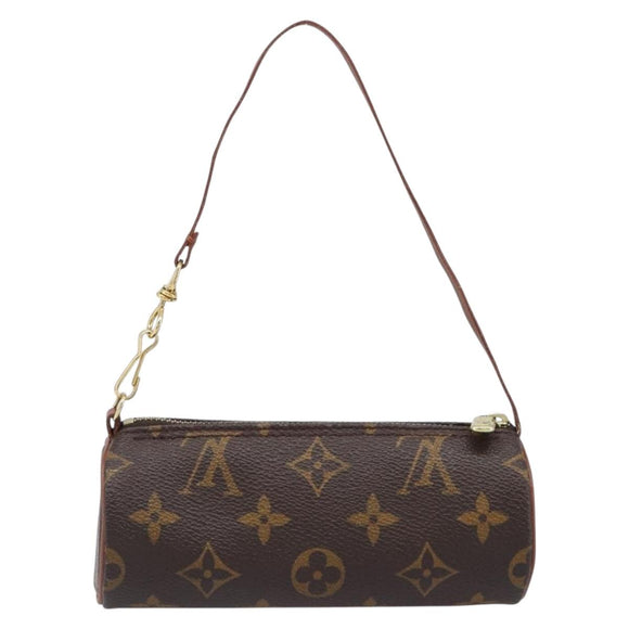 LOUIS VUITTON Monogram Papillon Pouch LV Auth 199149