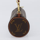 LOUIS VUITTON Monogram Papillon Pouch LV Auth 199149-3