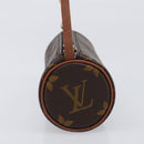LOUIS VUITTON Monogram Papillon Pouch LV Auth 199149-4