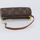 LOUIS VUITTON Monogram Papillon Pouch LV Auth 199149-7