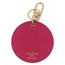 LOUIS VUITTON Damier Ebene Key Holder Illustre Charm M65138 LV Auth 199151V-3