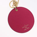 LOUIS VUITTON Damier Ebene Key Holder Illustre Charm M65138 LV Auth 199151V-6