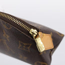 LOUIS VUITTON Monogram Pochette Cosmetic PM Pouch M43998 LV Auth 199152-8