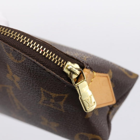 LOUIS VUITTON Monogram Pochette Cosmetic PM Pouch M43998 LV Auth 199152