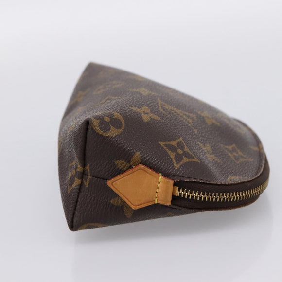 LOUIS VUITTON Monogram Pochette Cosmetic PM Pouch M43998 LV Auth 199152