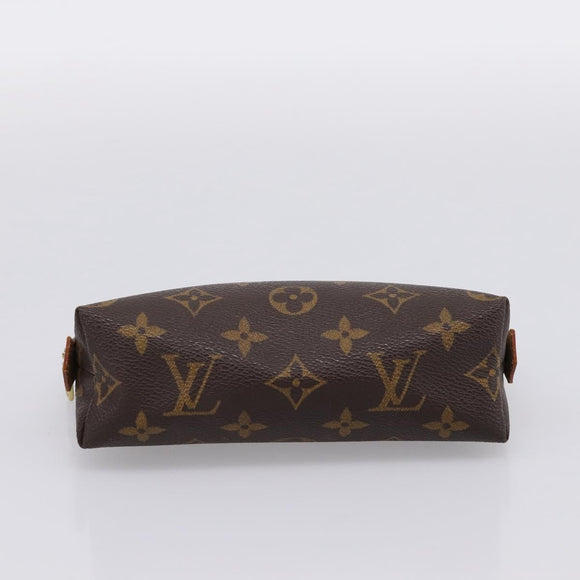 LOUIS VUITTON Monogram Pochette Cosmetic PM Pouch M43998 LV Auth 199152