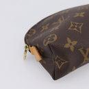 LOUIS VUITTON Monogram Pochette Cosmetic PM Pouch M43998 LV Auth 199152-14