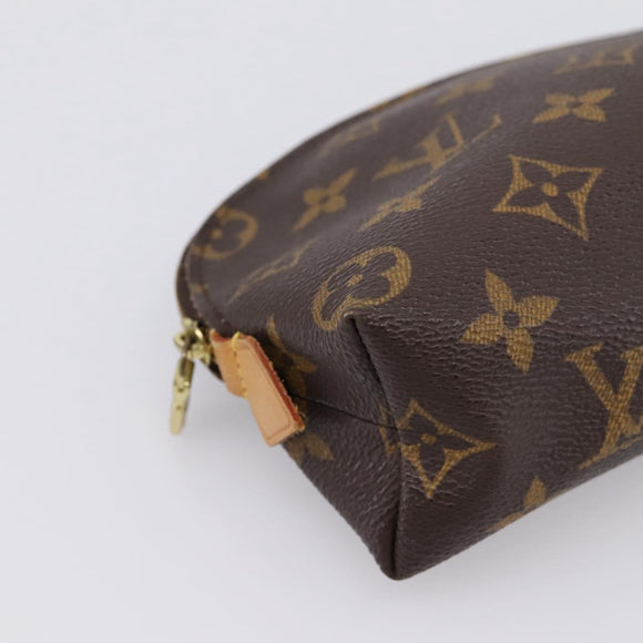 LOUIS VUITTON Monogram Pochette Cosmetic PM Pouch M43998 LV Auth 199152