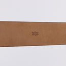 LOUIS VUITTON Multicolor Ceinture Carre Belt White M9682 LV Auth 199153V-10