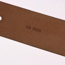 LOUIS VUITTON Multicolor Ceinture Carre Belt White M9682 LV Auth 199153V-11