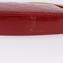 LOUIS VUITTON Monogram Vernis Pochette Accessoires Rouge Grunadine Auth 199154V-6