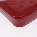 LOUIS VUITTON Monogram Vernis Pochette Accessoires Rouge Grunadine Auth 199154V-14