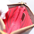 LOUIS VUITTON Damier Ebene T&B Mini Pochette Accessoires N58011 LV Auth 199155A-19