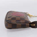 LOUIS VUITTON Damier Ebene T&B Mini Pochette Accessoires N58011 LV Auth 199155A-4