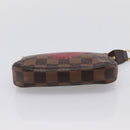 LOUIS VUITTON Damier Ebene T&B Mini Pochette Accessoires N58011 LV Auth 199155A-5