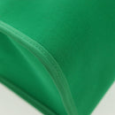 HERMES Air Zip PM Hand Bag Canvas 2way Green Silver Auth 199157SM-16