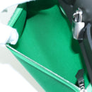 HERMES Air Zip PM Hand Bag Canvas 2way Green Silver Auth 199157SM-33
