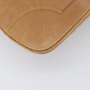 GUCCI Jackie Sherry Line Hand Bag Leather Brown Gold 001 4057 Auth 199158A-16