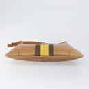 GUCCI Jackie Sherry Line Hand Bag Leather Brown Gold 001 4057 Auth 199158A-5
