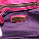 Miu Miu Hand Bag Vitellolux 2way Pink Gold Auth 199159M-19