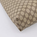 GUCCI GG Supreme Web Sherry Line Tote Bag PVC Beige Gold 002 58 6487 Auth 199161-16