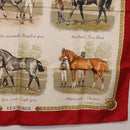 HERMES Carre 90 Scarf Silk Beige Auth 199164-10