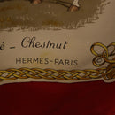 HERMES Carre 90 Scarf Silk Beige Auth 199164-11