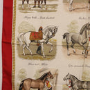 HERMES Carre 90 Scarf Silk Beige Auth 199164-5