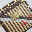LOUIS VUITTON MALLE COURRIER 1888 Paper Weight Beige Brown M99729 Auth 199165V-17