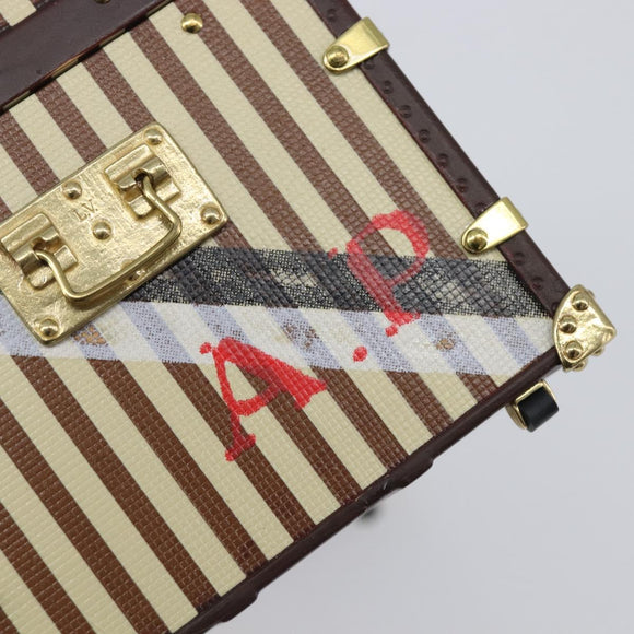 LOUIS VUITTON MALLE COURRIER 1888 Paper Weight Beige Brown M99729 Auth 199165V