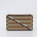 LOUIS VUITTON MALLE COURRIER 1888 Paper Weight Beige Brown M99729 Auth 199165V-5