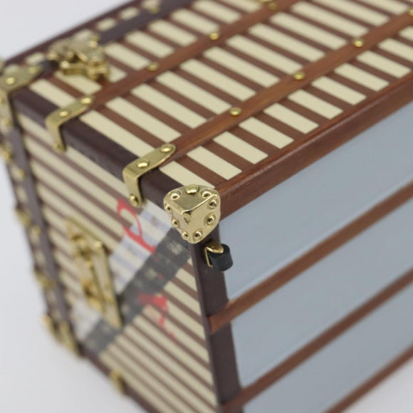 LOUIS VUITTON MALLE COURRIER 1888 Paper Weight Beige Brown M99729 Auth 199165V