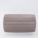 LOUIS VUITTON Epi Speedy 25 Hand Bag Gray Lilac M4301B LV Auth 199172A-6