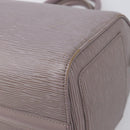 LOUIS VUITTON Epi Speedy 25 Hand Bag Gray Lilac M4301B LV Auth 199172A-14