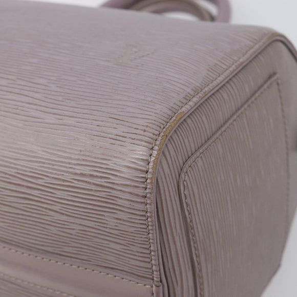 LOUIS VUITTON Epi Speedy 25 Hand Bag Gray Lilac M4301B LV Auth 199172A