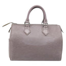 LOUIS VUITTON Epi Speedy 25 Hand Bag Gray Lilac M4301B LV Auth 199172A-2