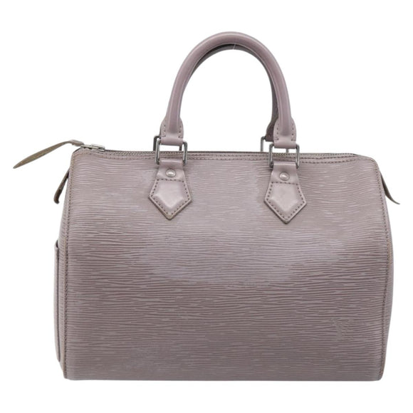 LOUIS VUITTON Epi Speedy 25 Hand Bag Gray Lilac M4301B LV Auth 199172A