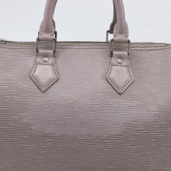 LOUIS VUITTON Epi Speedy 25 Hand Bag Gray Lilac M4301B LV Auth 199172A