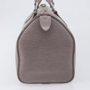 LOUIS VUITTON Epi Speedy 25 Hand Bag Gray Lilac M4301B LV Auth 199172A-4