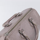 LOUIS VUITTON Epi Speedy 25 Hand Bag Gray Lilac M4301B LV Auth 199172A-7